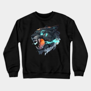 Cyber Tiger Crewneck Sweatshirt